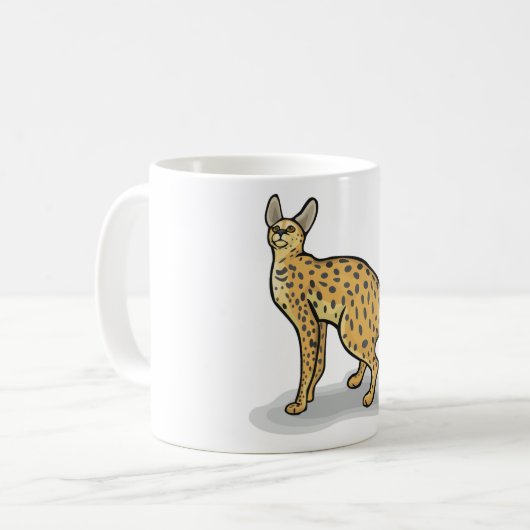 Serval Koffiemok (Voorkant links)