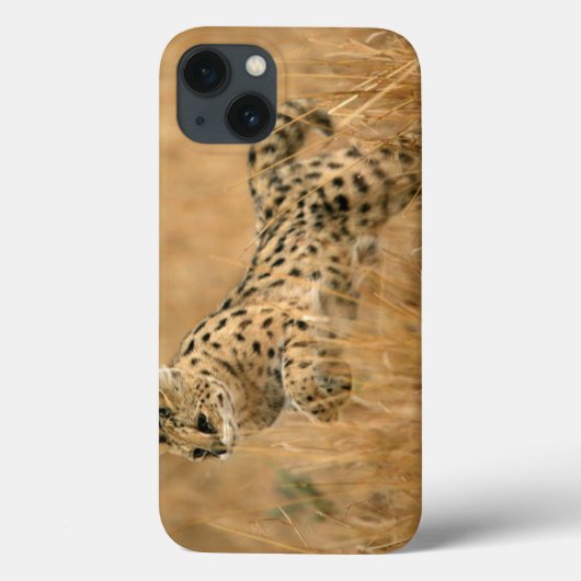 Serval (Leptailurus Serval) Springend Case-Mate iPhone Case (Achterkant)
