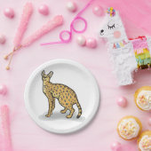 Serval Papieren Bordje (Feest)