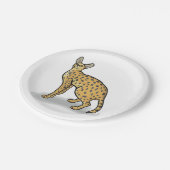 Serval Papieren Bordje (Gekanteld)