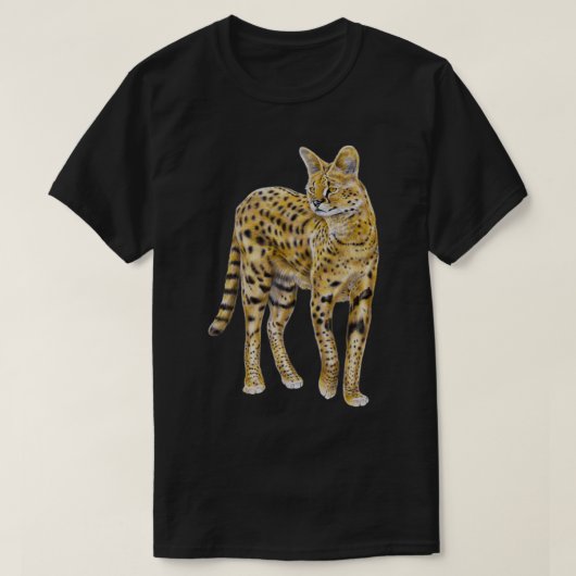 Serval t-shirt (Design voorkant)