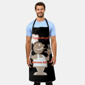 Servant apron schort (Gedragen)