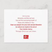 Servant Benedict Briefkaart (Voorkant)