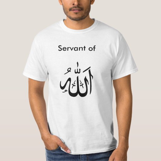 Servant van Allah T-shirt (Voorkant)
