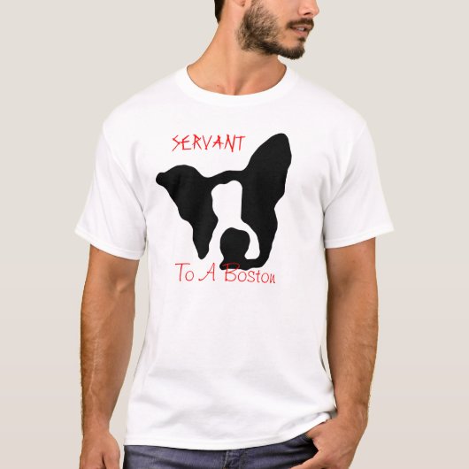 Servant voor een shirt van Boston (Voorkant)