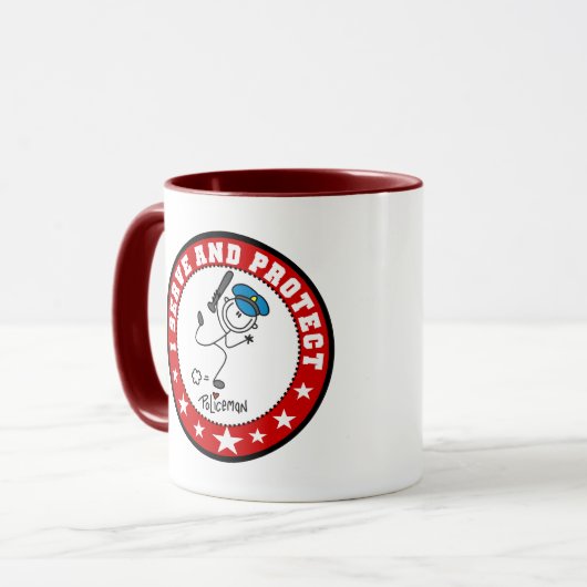 Serve and Protect Policeman Mok (Voorkant links)