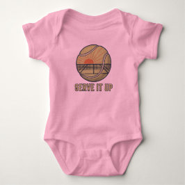 Serve It Up Retro Tennis Romper