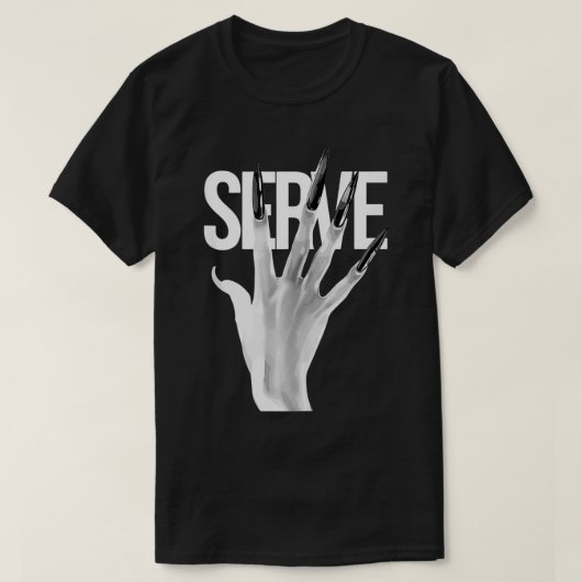 Serve Nails Gay Pride Drag Queen T-shirt (Design voorkant)