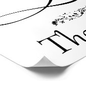 Serve the Lord gepersonaliseerd Poster (Hoek)