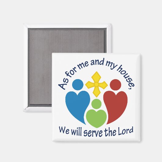 Serve the Lord Magneet (Voorkant / Achterkant)