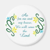 Serve The Lord Magneet (Voorkant)