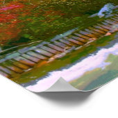 Serve the Lord met genoegen Poster (Hoek)