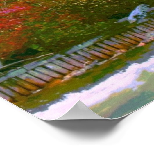 Serve the Lord met genoegen Poster (Hoek)