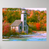 Serve the Lord met genoegen Poster (Voorkant)