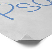 Serve the Lord met Gladness  Flowers Poster (Hoek)