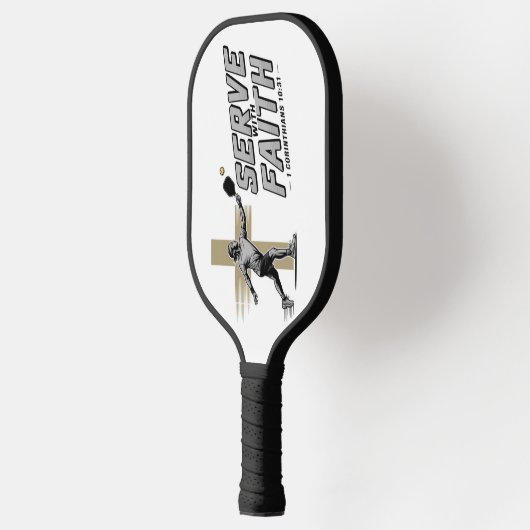 Serve With Faith Christian Pickleball Paddle (Links)