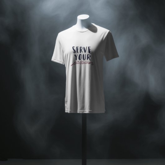 Serve Your Passion Women’s White T-shirt