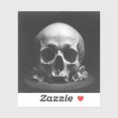 💀Served Cold — Baroque Fine Art Sticker (Vel)