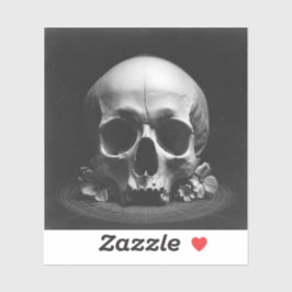 💀Served Cold — Baroque Fine Art Sticker