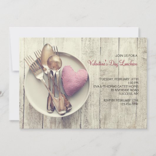 Served With Love Uitnodiging (Voorkant)