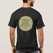 Serveer het Gespioneerde Citaat T-shirt (Achterkant)