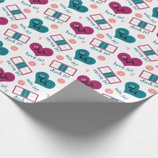 Serveer het, win het, gooi het naar beneden - pick cadeaupapier (Hoek)