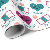 Serveer het, win het, gooi het naar beneden - pick cadeaupapier (Rol Hoek)