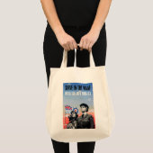 Serveer in de WAAF ~ Met de Mannen die vliegen Tote Bag (Voorkant (product))