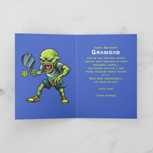 Serveer lang en voorspoedig feestdagen kaart (Binnen)