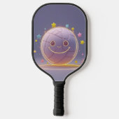 Serveer. Smash. Glimlach. – Schattigee Kawaii Pick Pickleball Paddle (Achterkant)