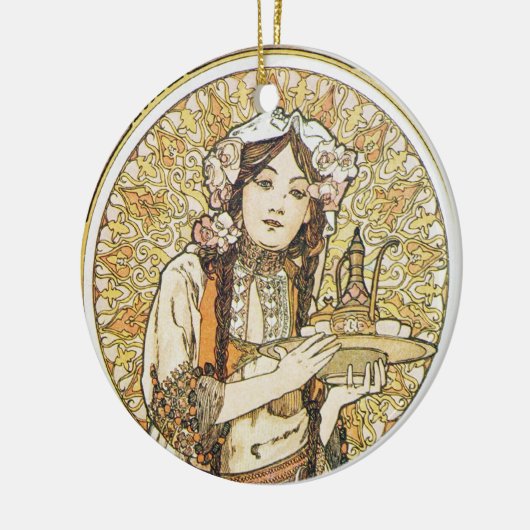 serveerster artwork keramisch ornament (Links)