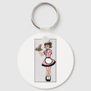 serveerster sleutelhanger