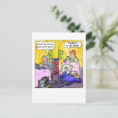 Server neer! briefkaart (Staand voorkant)