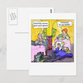 Server neer! briefkaart (Voorkant / Achterkant)