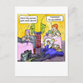 Server neer! briefkaart (Voorkant)