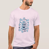 Server storing kapot Fun IT Tech Support T-Shirt (Voorkant)