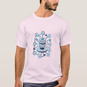 Server storing kapot Fun IT Tech Support T-Shirt