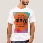 Serveren met Grace T-shirt (Voorkant)
