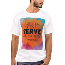 Serveren met Grace T-shirt
