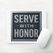 Serveren met Honor™ LDS-Muismat Muismat (Met muis)