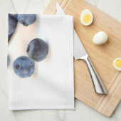 Serveren van Blueberries Keukenhanddoek (Quarter Fold)