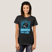 Serverloze Grappige Apen Ontwikkelaar Humor T-shirt (Voorkant volledig)