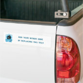 Serverloze Grappige Apen Ontwikkelaarshumor Bumpersticker (Op Truck)