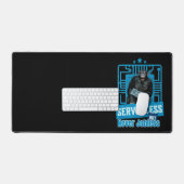 Serverloze Grappige Apen Ontwikkelaarshumor Bureaumat (Keyboard & Muis)