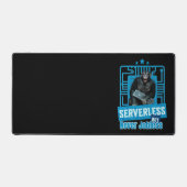 Serverloze Grappige Apen Ontwikkelaarshumor Bureaumat (Voorkant)