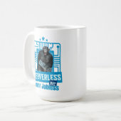 Serverloze Grappige Apen Ontwikkelaarshumor Koffiemok (Voorkant links)