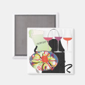 Servermagneet voor taken magneet (Voorkant / Achterkant)