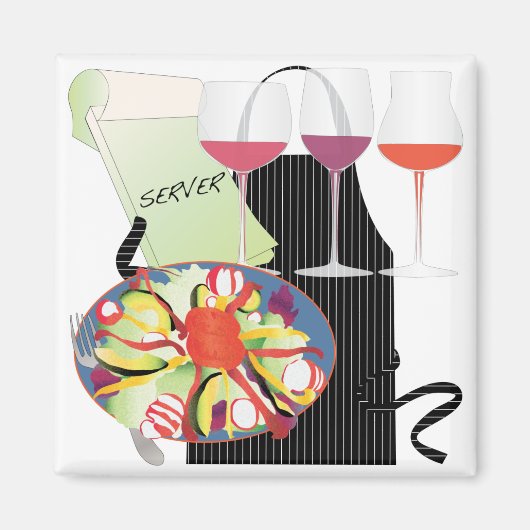 Servermagneet voor taken magneet (Voorkant)