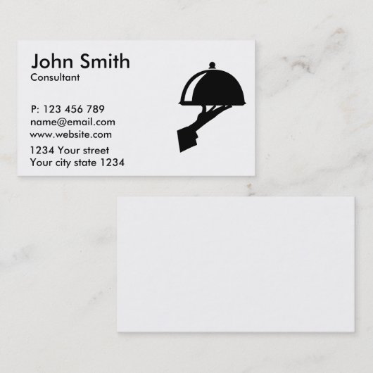 Serverober Visitekaartje (Voorkant / Achterkant)