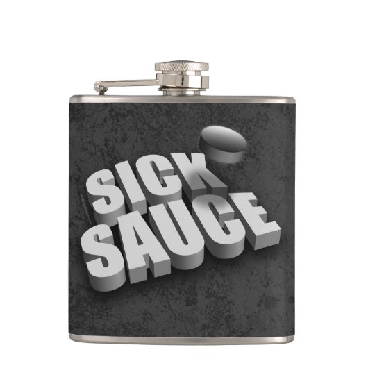 Serves Sick Sauce (Hockey) Heupfles (Voorkant)